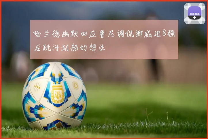 哈兰德幽默回应鲁尼调侃挪威进8强后跳河划船的想法
